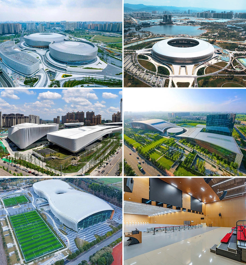 东升国际为成都大运会场馆建设提供建筑材料 东升国际为成都大运会场馆建设提供建筑材料